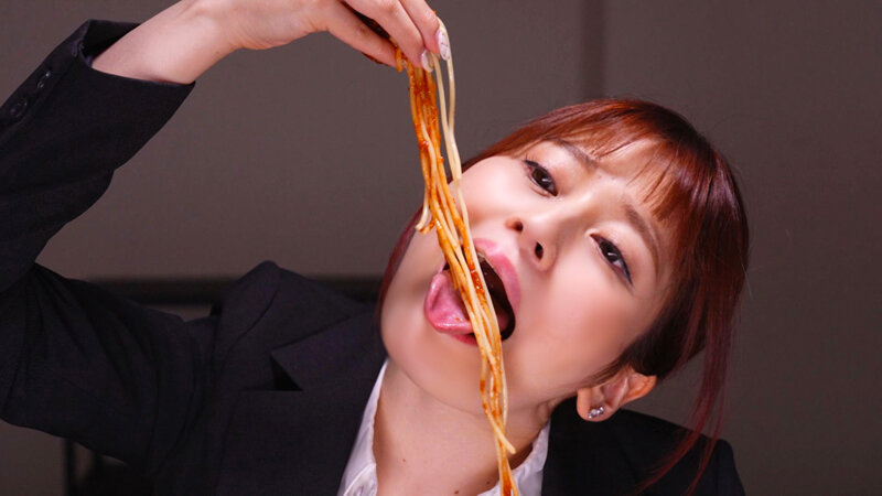 咀嚼口内くちゃとろフェラ 優梨まいな_9